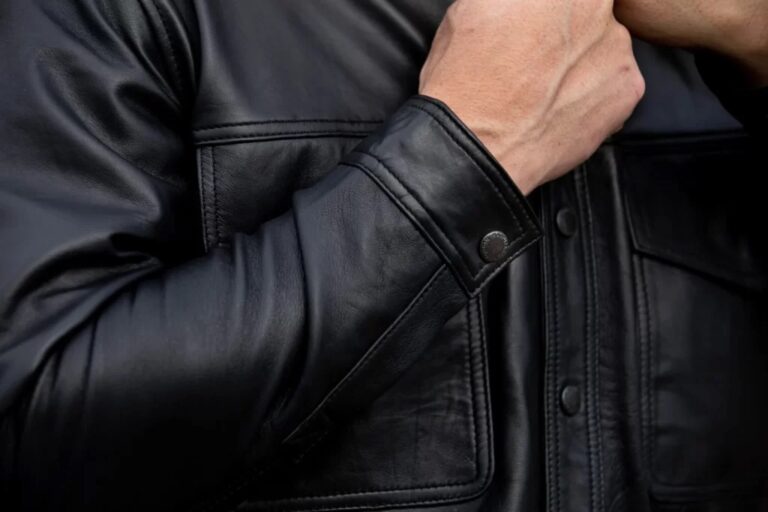 Leather shirts for bikers